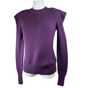 💜NWT Ted Baker Engine Sunniiee  Purple Crew Neck Sweater